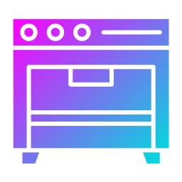 Estufa de cocina icono