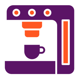 Coffee machine icon