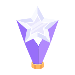 trophée étoile Icône