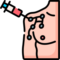 ganglio linfático icono