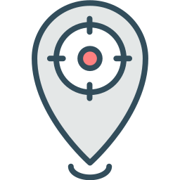 geographisches positionierungs system icon