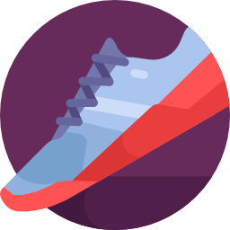 Gym shoes icon