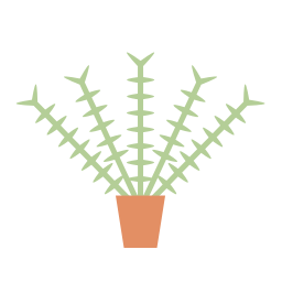 Potted plant icon