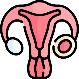 cancer des ovaires Icône