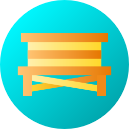 silla de madera icono