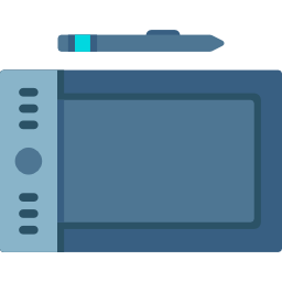 tableta digitalizadora icono