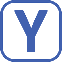문자 y icon