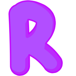 Letter r icon