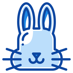 lapin de pâques Icône