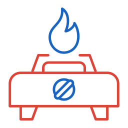 Газовая плита иконка