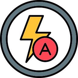 Auto flash icon