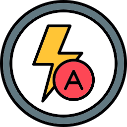 flash automático icono
