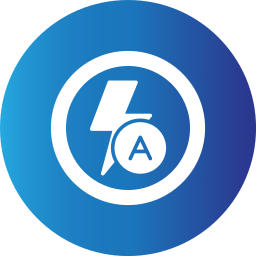 Auto flash icon