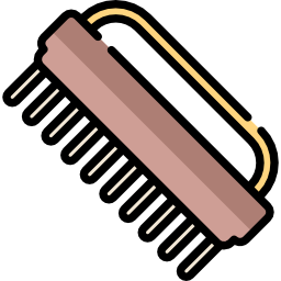 Nail brush icon