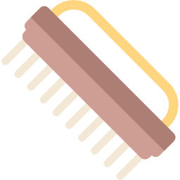 Nail brush icon