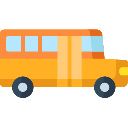 bus scolaire Icône
