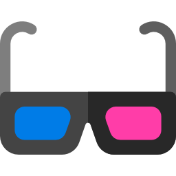 3d glasses icon