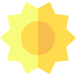 soleil Icône