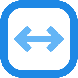 Left and right arrows icon