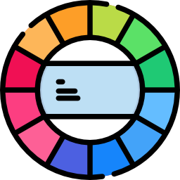 Color circle icon