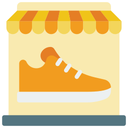 Обувной магазин иконка