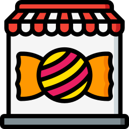candy shop icono