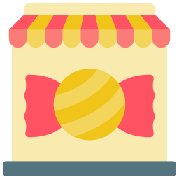 candy shop Icône