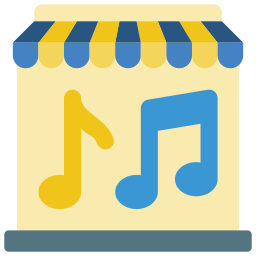 music store Ícone