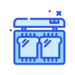 grille-pain Icône