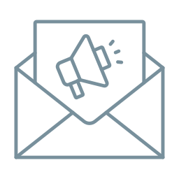 Email marketing icon