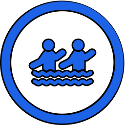 synchron schwimmen icon