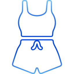Sport clothes icon