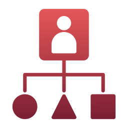 Hierarchy structure icon