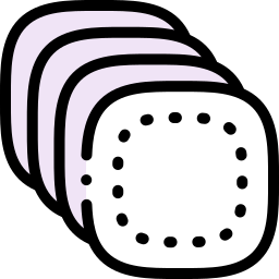 Cotton pad icon