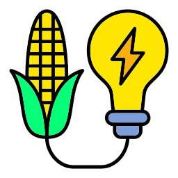 Énergie biomasse Icône