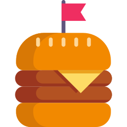 hamburguesa icono