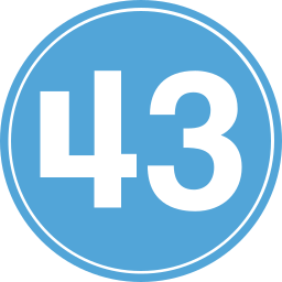 Fourty three icon