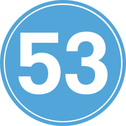 Fifty three icon