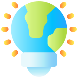 Eco bulb icon