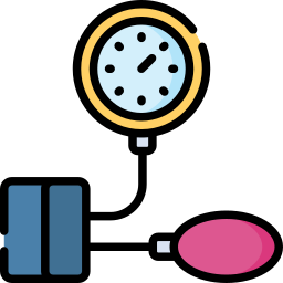 Blood pressure meter icon