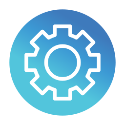 Ícone de engrenagem de configurações Ícone