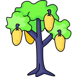 árbol del pan icono