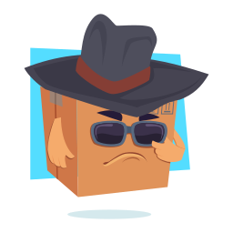Carton box sticker