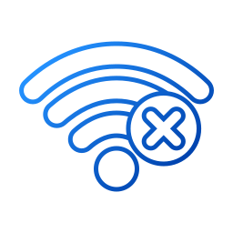 nessuna connessione wi-fi icona