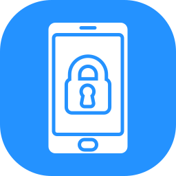 Mobile lock icon