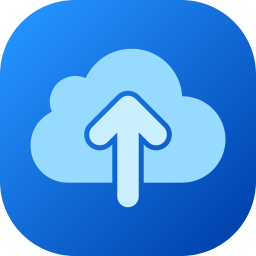 Cloud upload icon