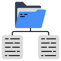 폴더 네트워크 icon