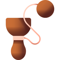 Cup and ball icon