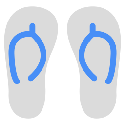 Flip flop icon