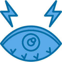 Dry eyes icon